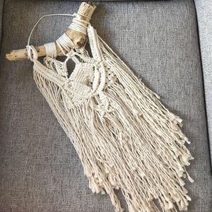 Macrame wall hanging
